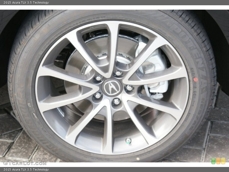 2015 Acura TLX 3.5 Technology Wheel and Tire Photo #96274848