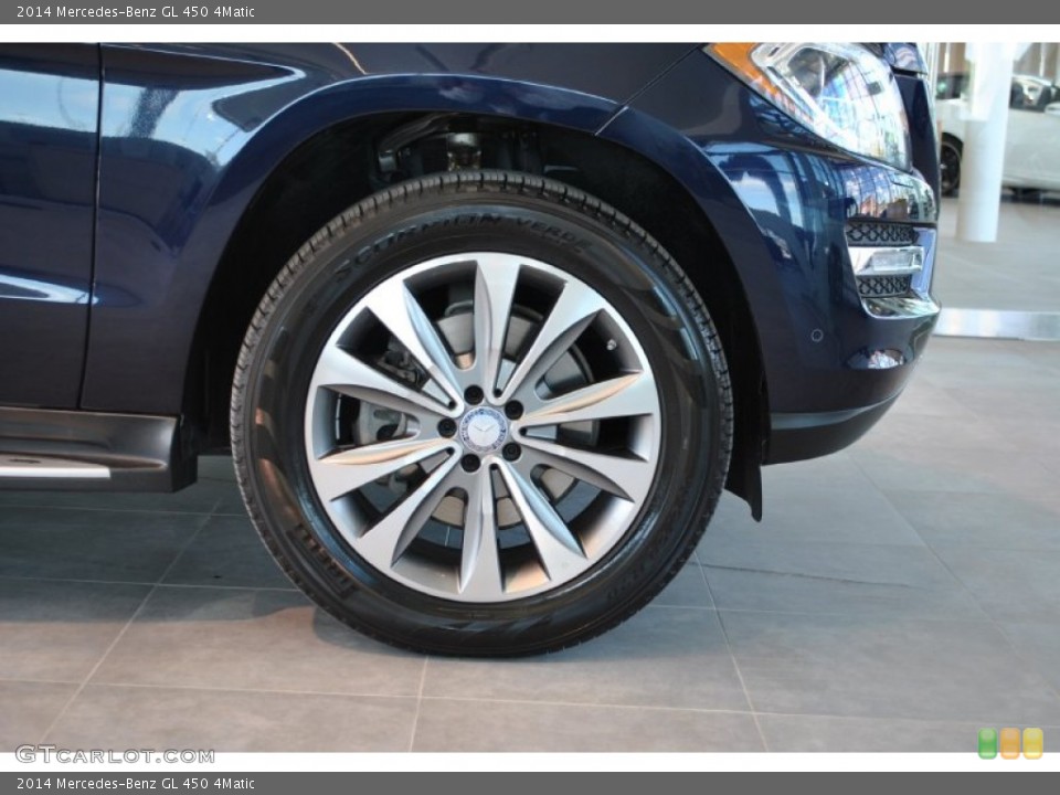 2014 Mercedes-Benz GL 450 4Matic Wheel and Tire Photo #96282369