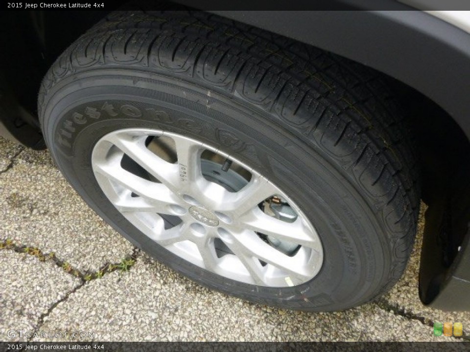 2015 Jeep Cherokee Latitude 4x4 Wheel and Tire Photo #96284190