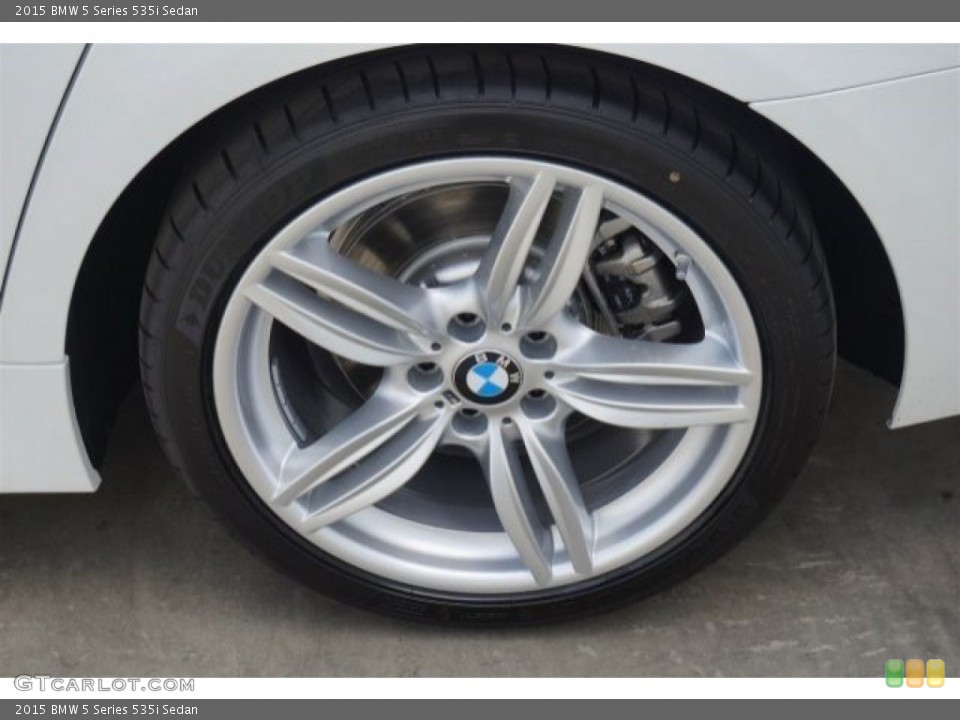 2015 BMW 5 Series 535i Sedan Wheel and Tire Photo #96284196