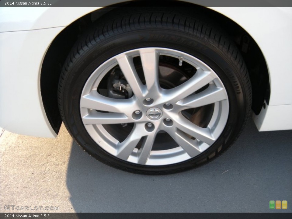 2014 Nissan Altima 3.5 SL Wheel and Tire Photo #96292461