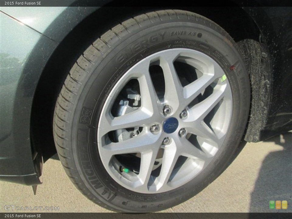 2015 Ford Fusion SE Wheel and Tire Photo #96297627