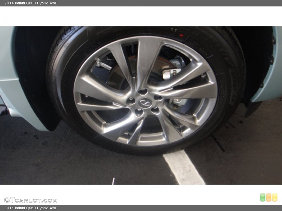 2014 Infiniti QX60 Hybrid AWD Wheel and Tire Photo #96304230