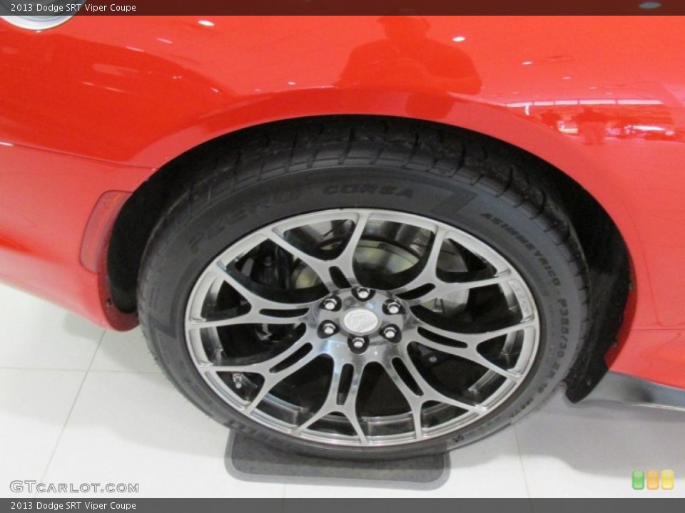 2013 Dodge SRT Viper Coupe Wheel and Tire Photo #96320745