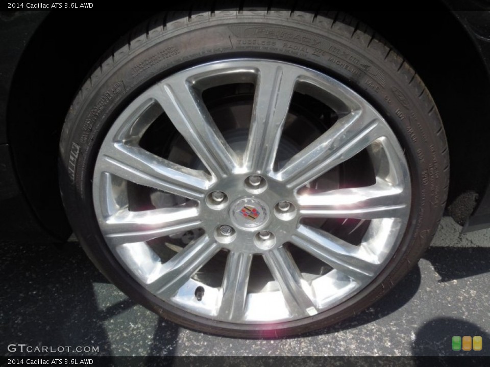 2014 Cadillac ATS 3.6L AWD Wheel and Tire Photo #96330884