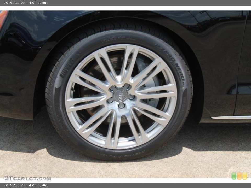 2015 Audi A8 L 4.0T quattro Wheel and Tire Photo #96331920