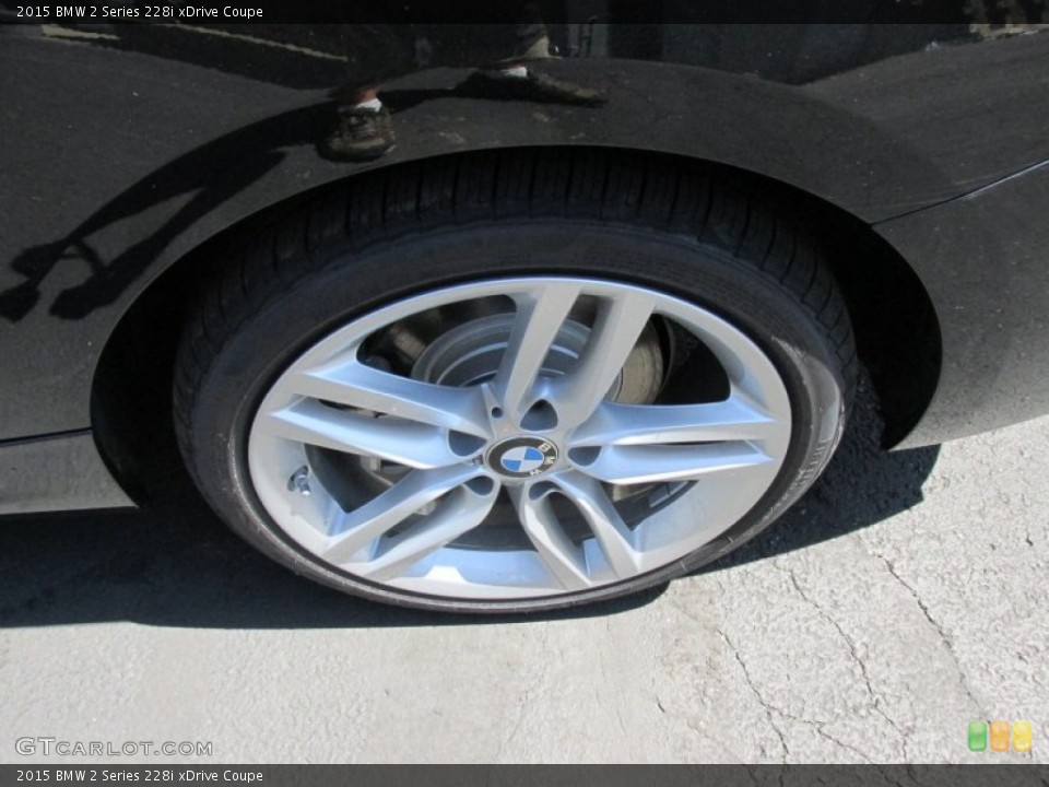 2015 BMW 2 Series 228i xDrive Coupe Wheel and Tire Photo #96339644