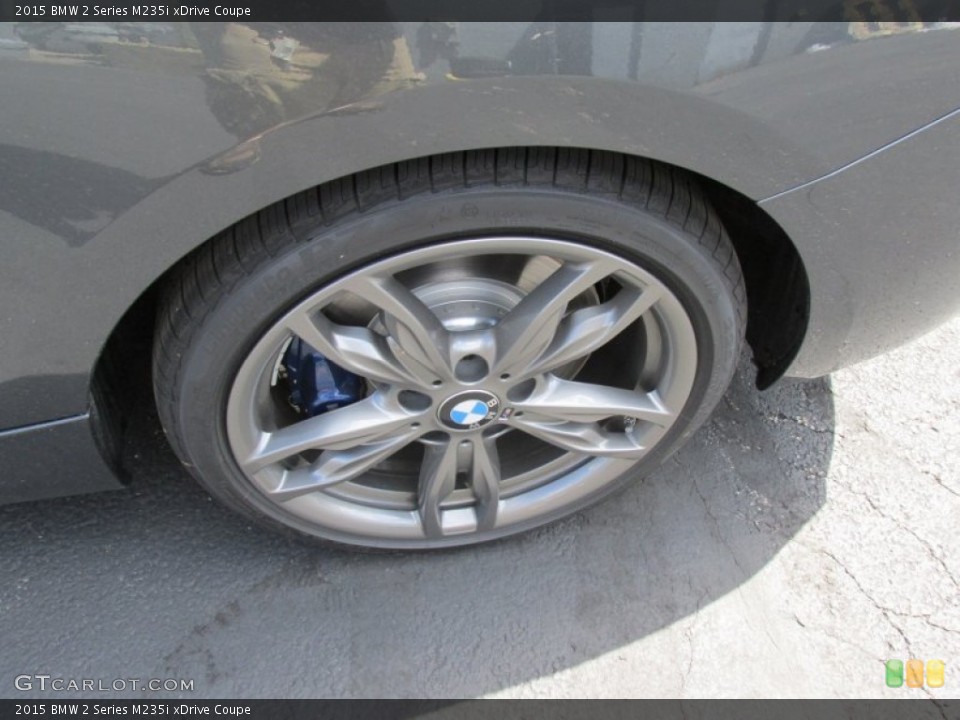 2015 BMW 2 Series M235i xDrive Coupe Wheel and Tire Photo #96340166