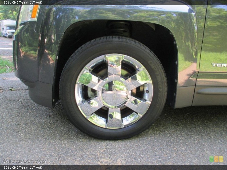 2011 GMC Terrain SLT AWD Wheel and Tire Photo #96349004