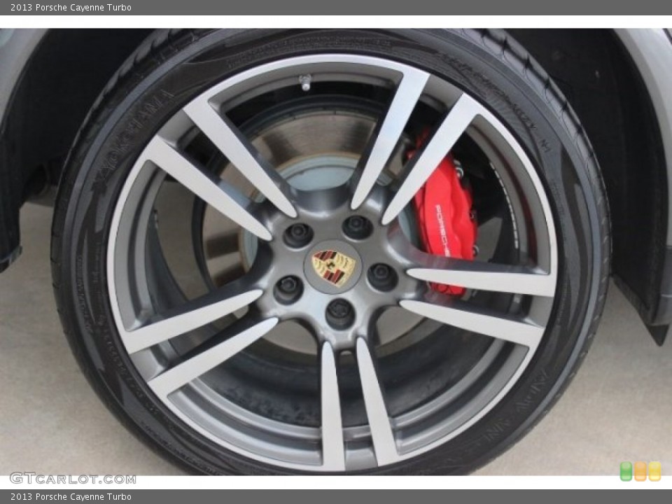 2013 Porsche Cayenne Turbo Wheel and Tire Photo #96357119