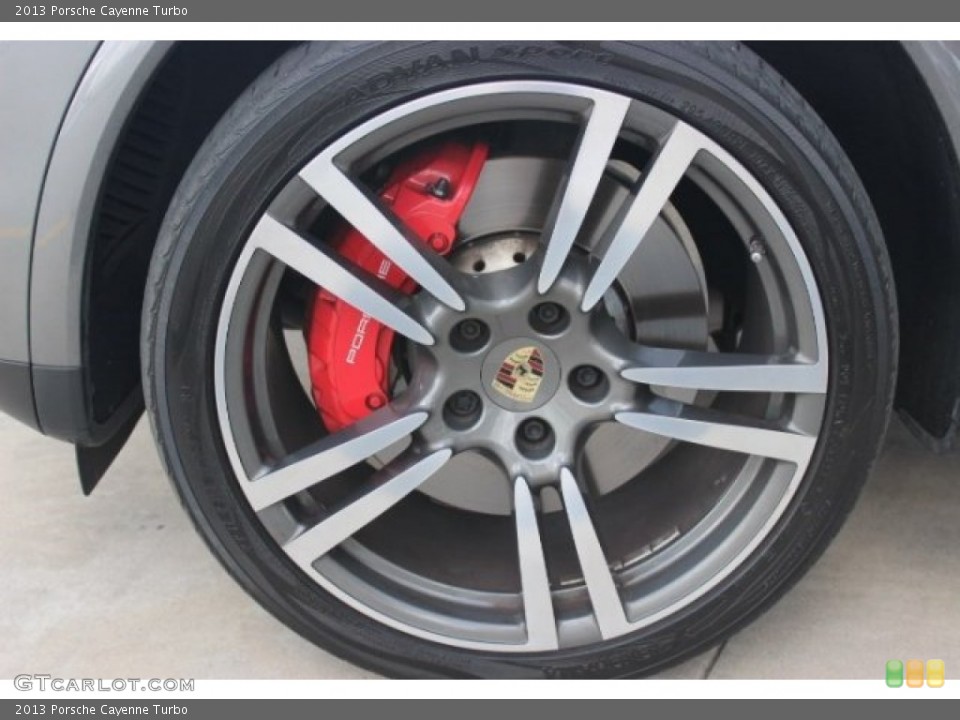 2013 Porsche Cayenne Turbo Wheel and Tire Photo #96357170