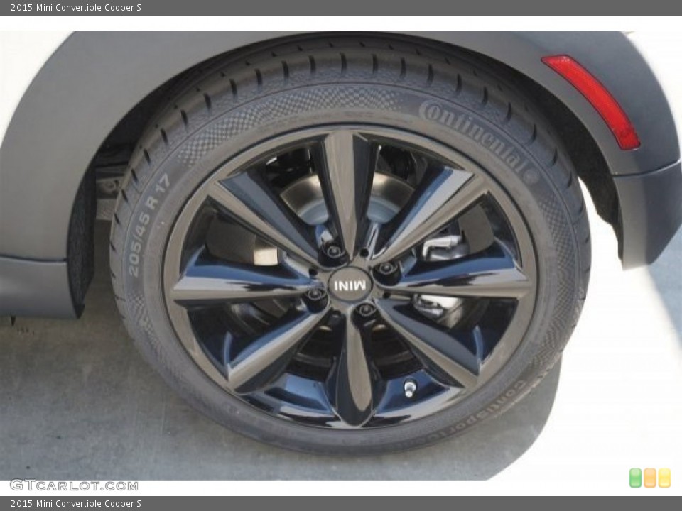 2015 Mini Convertible Cooper S Wheel and Tire Photo #96372312