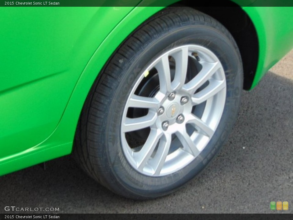 2015 Chevrolet Sonic LT Sedan Wheel and Tire Photo #96391345