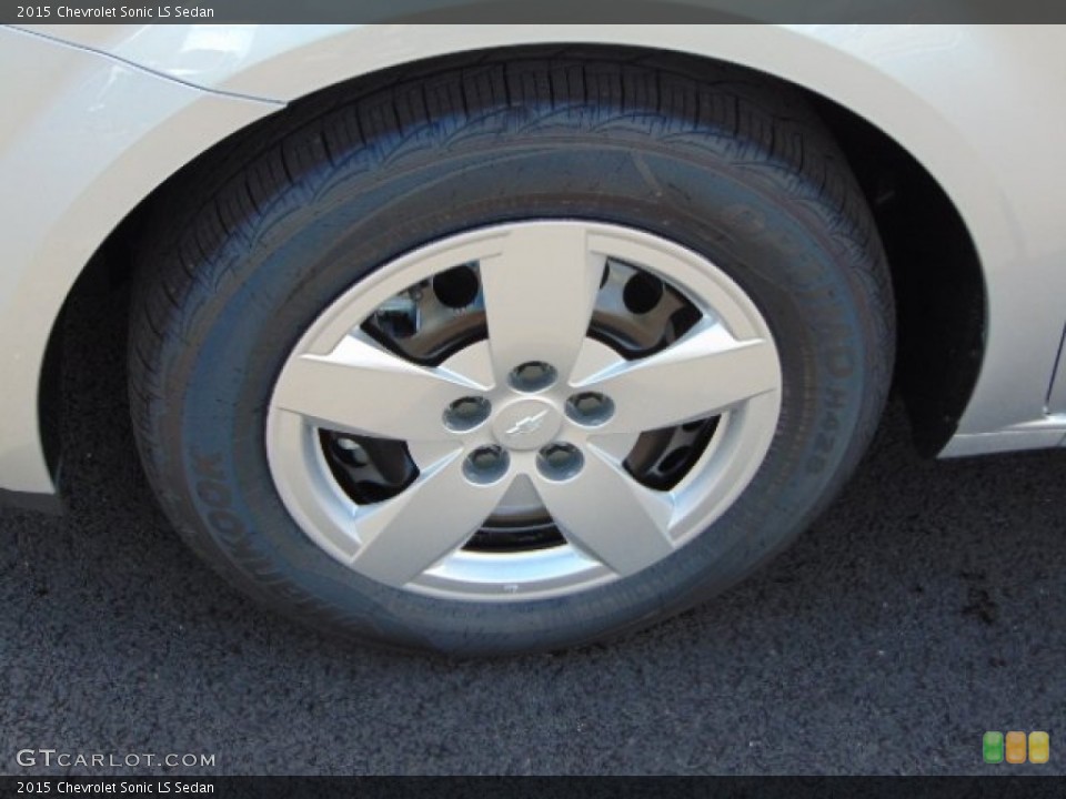 2015 Chevrolet Sonic LS Sedan Wheel and Tire Photo #96391790