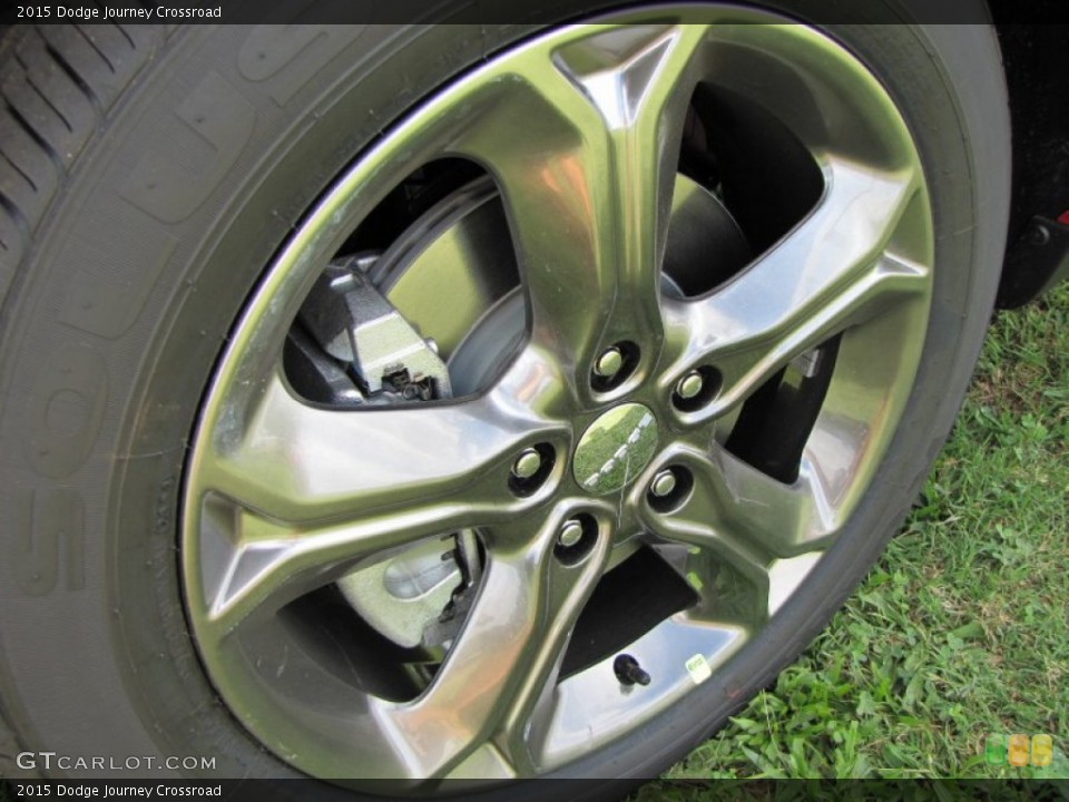 2015 Dodge Journey Crossroad Wheel and Tire Photo #96392252