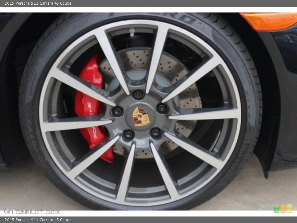 2015 Porsche 911 Carrera 4S Coupe Wheel and Tire Photo #96393293