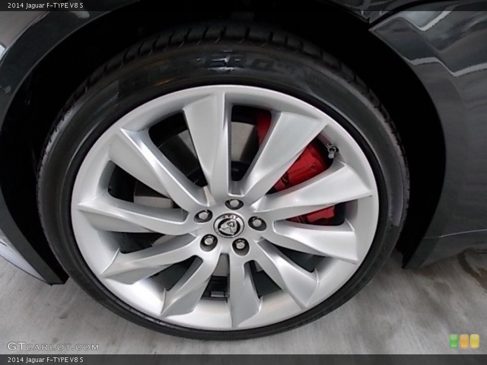 2014 Jaguar F-TYPE V8 S Wheel and Tire Photo #96402608