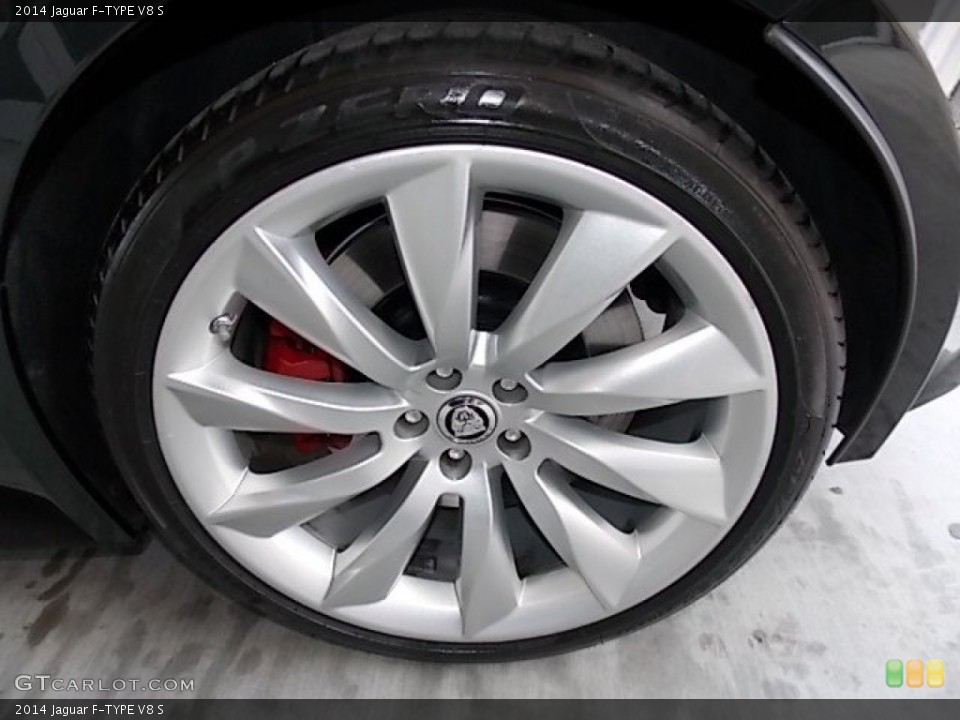 2014 Jaguar F-TYPE V8 S Wheel and Tire Photo #96402626