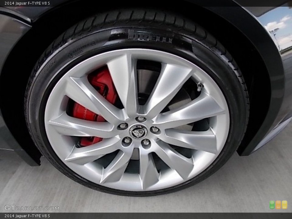 2014 Jaguar F-TYPE V8 S Wheel and Tire Photo #96402668