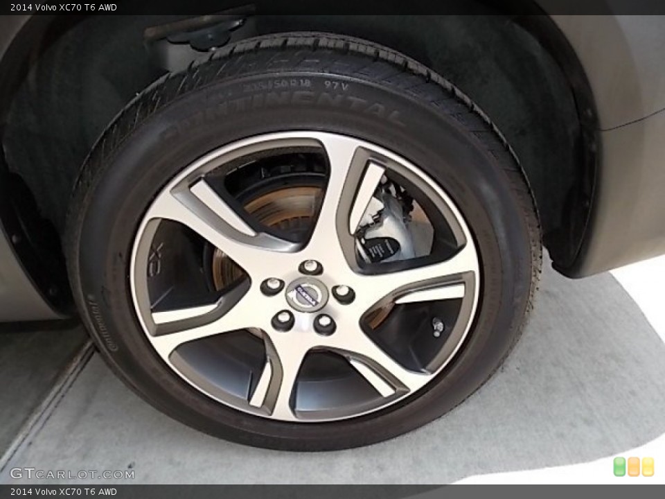 2014 Volvo XC70 T6 AWD Wheel and Tire Photo #96412839