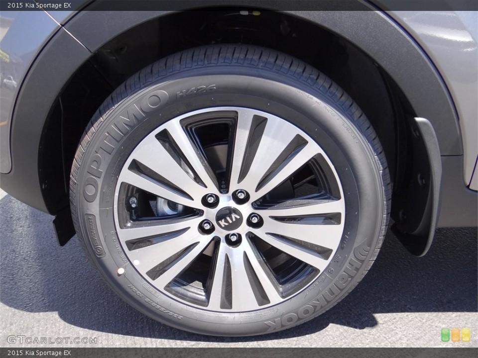 2015 Kia Sportage EX Wheel and Tire Photo #96422005