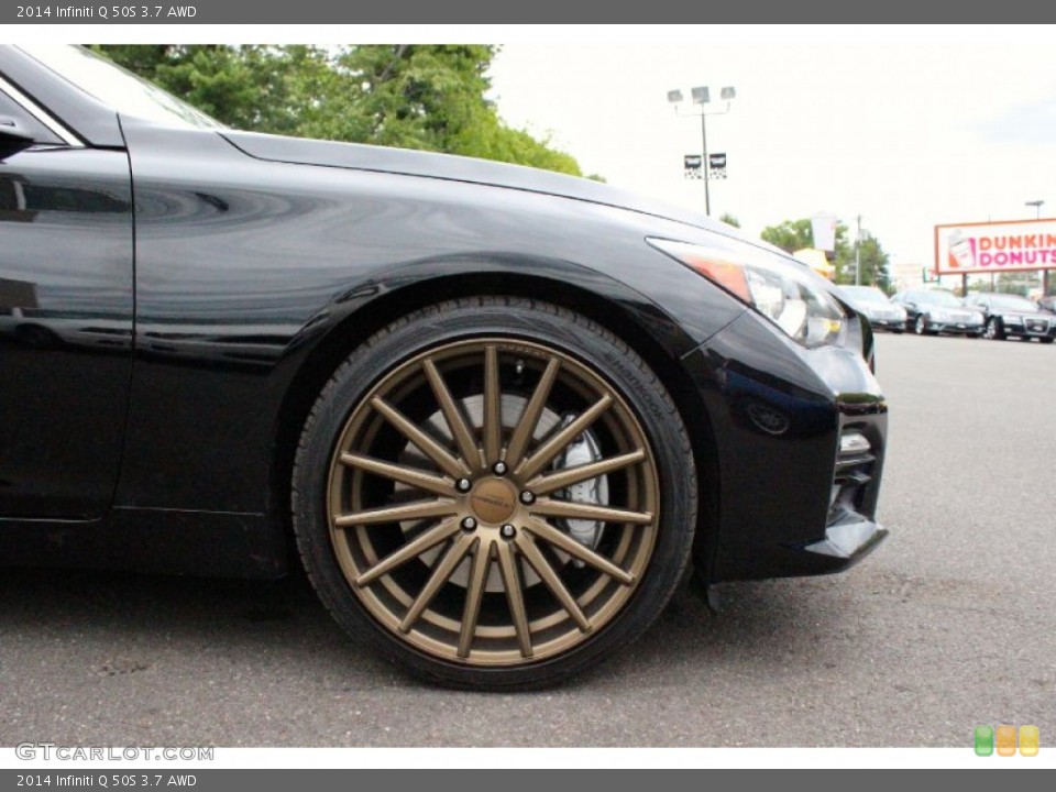 2014 Infiniti Q Custom Wheel and Tire Photo #96439426