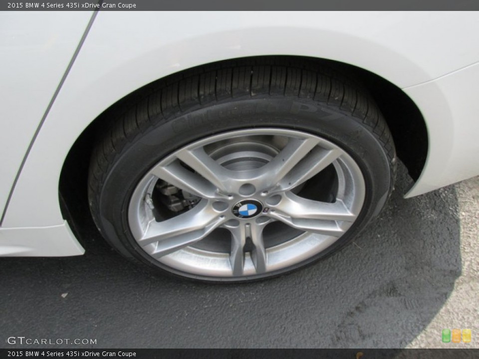2015 BMW 4 Series 435i xDrive Gran Coupe Wheel and Tire Photo #96481267