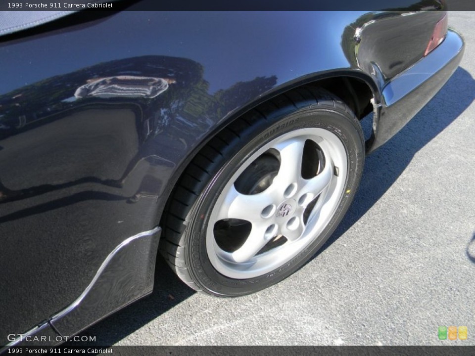 1993 Porsche 911 Carrera Cabriolet Wheel and Tire Photo #96483049