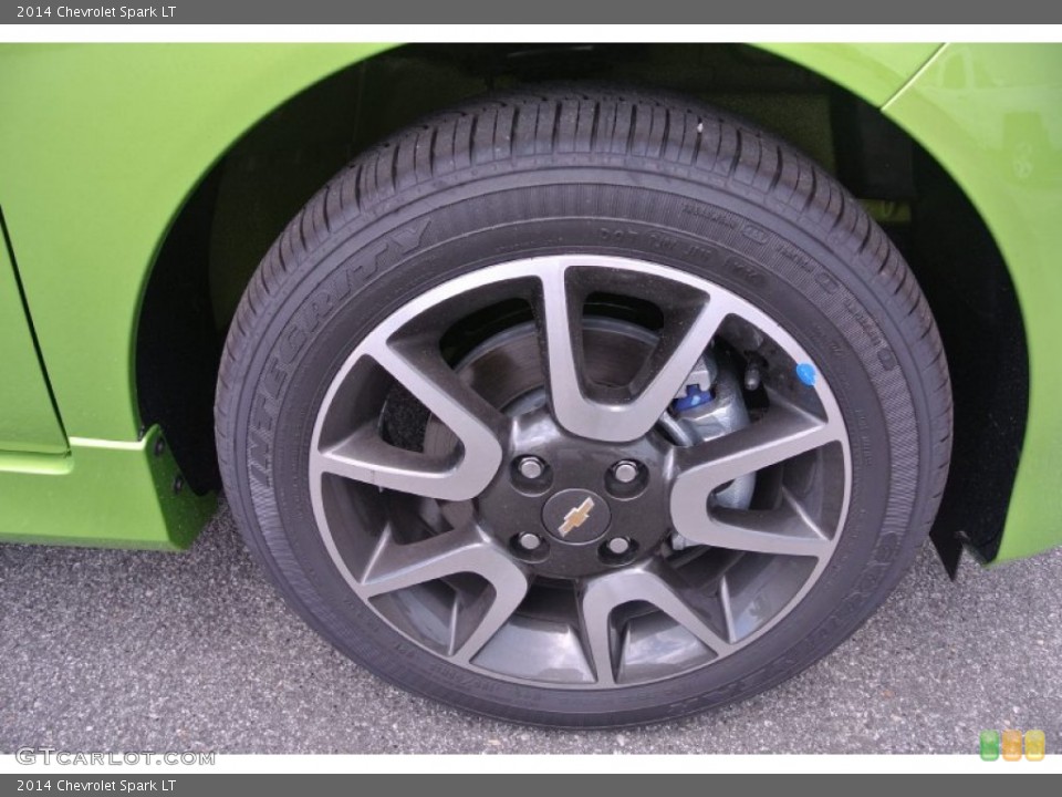 2014 Chevrolet Spark LT Wheel and Tire Photo #96484846