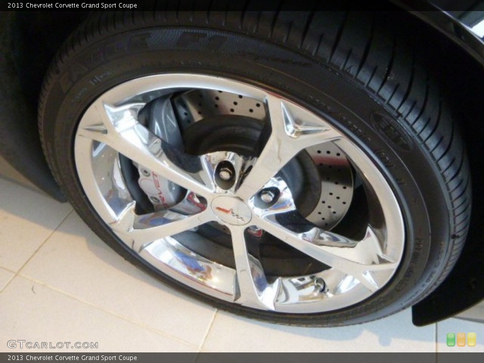 2013 Chevrolet Corvette Grand Sport Coupe Wheel and Tire Photo #96501353