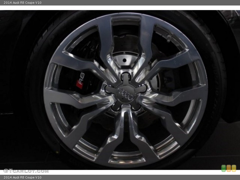 2014 Audi R8 Coupe V10 Wheel and Tire Photo #96502108
