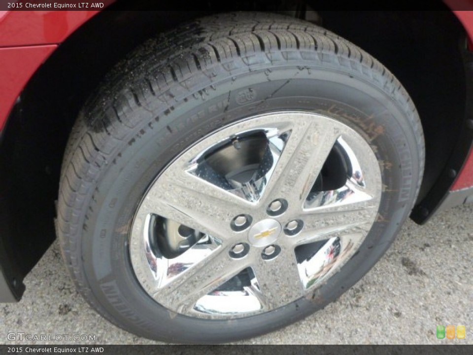 2015 Chevrolet Equinox LTZ AWD Wheel and Tire Photo #96502510
