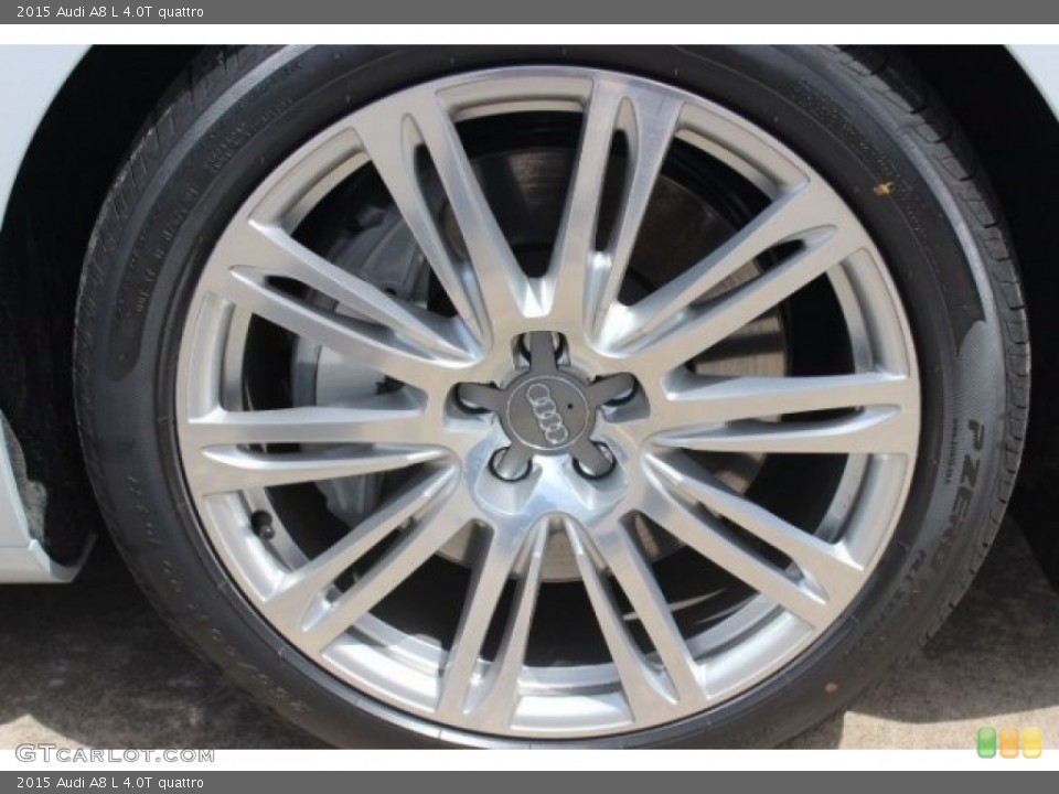 2015 Audi A8 L 4.0T quattro Wheel and Tire Photo #96532107