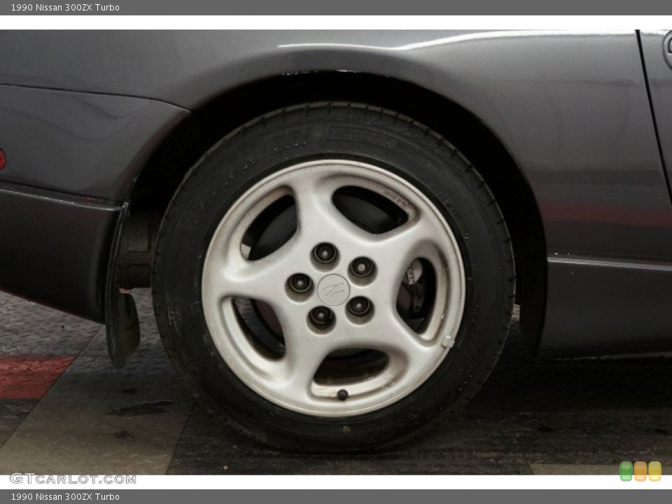 1990 Nissan 300ZX Turbo Wheel and Tire Photo #96544047