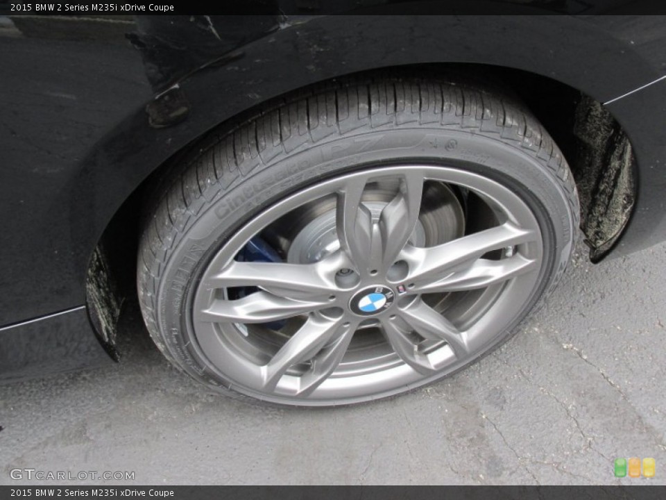 2015 BMW 2 Series M235i xDrive Coupe Wheel and Tire Photo #96555182