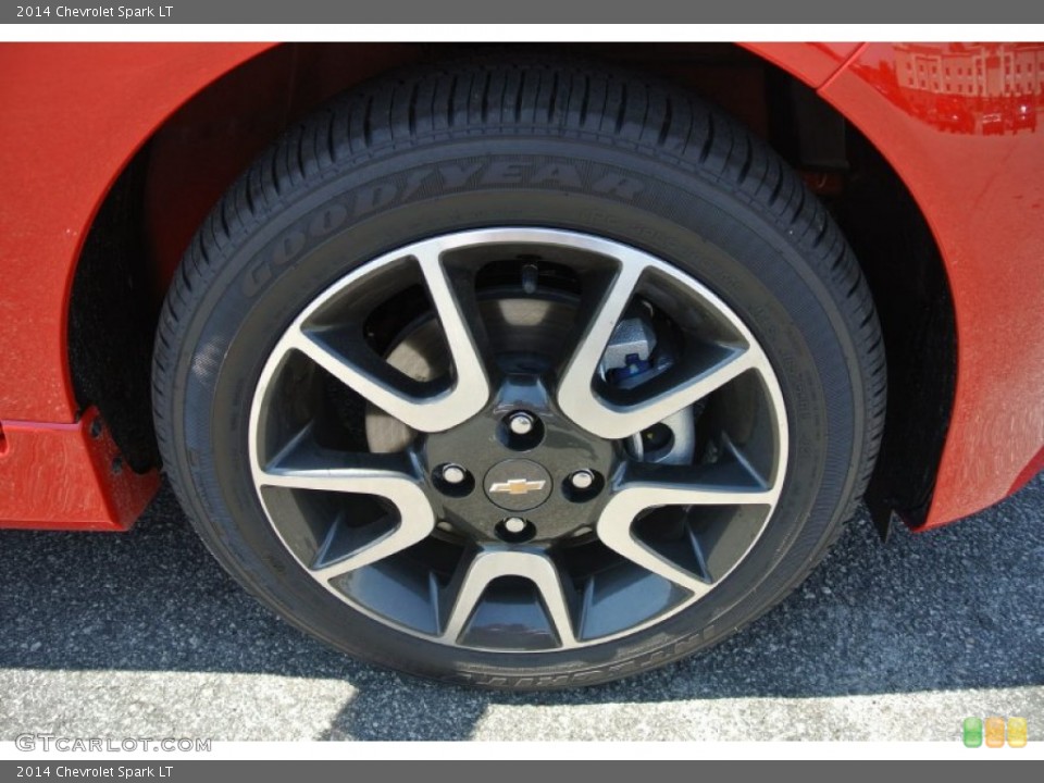 2014 Chevrolet Spark LT Wheel and Tire Photo #96575249