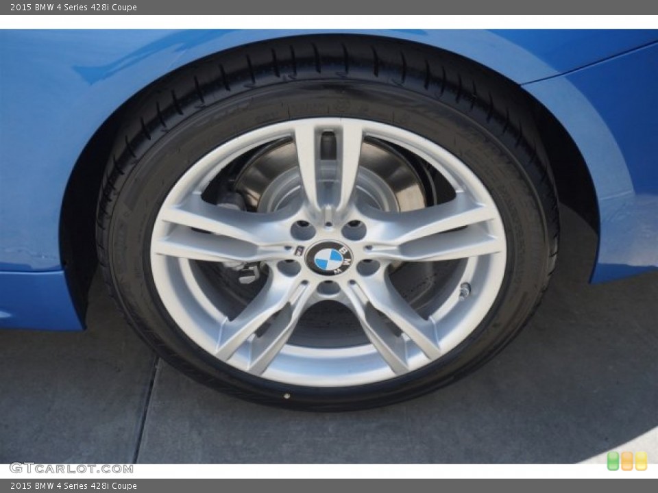 2015 BMW 4 Series 428i Coupe Wheel and Tire Photo #96579857
