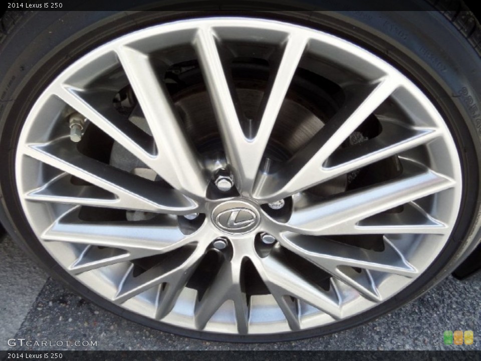 2014 Lexus IS 250 Wheel and Tire Photo #96597500