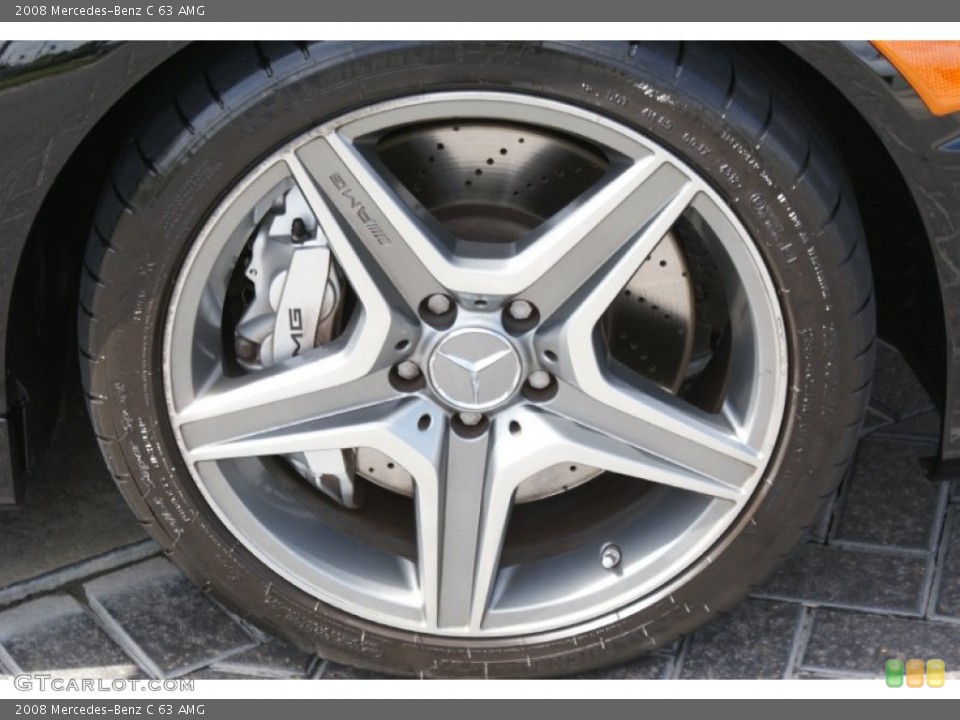 2008 Mercedes-Benz C 63 AMG Wheel and Tire Photo #96598841