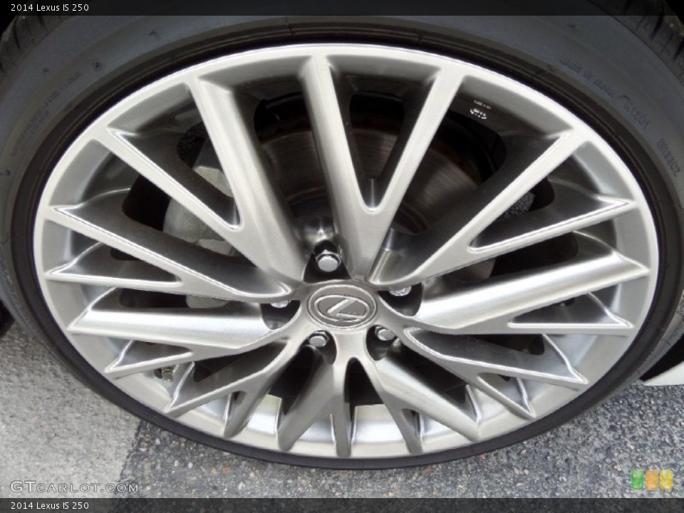 2014 Lexus IS 250 Wheel and Tire Photo #96599045