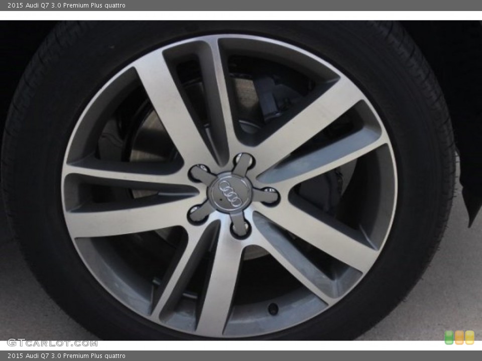 2015 Audi Q7 3.0 Premium Plus quattro Wheel and Tire Photo #96605993
