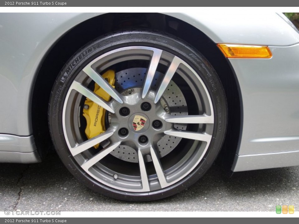 2012 Porsche 911 Turbo S Coupe Wheel and Tire Photo #96606626