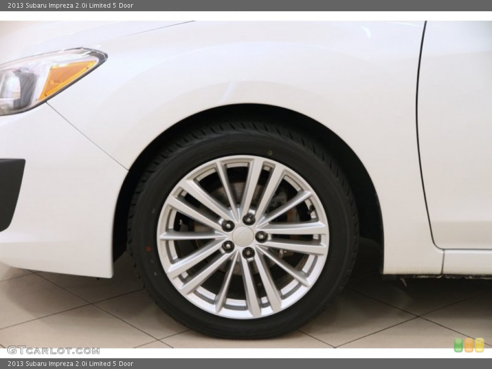2013 Subaru Impreza 2.0i Limited 5 Door Wheel and Tire Photo #96618938