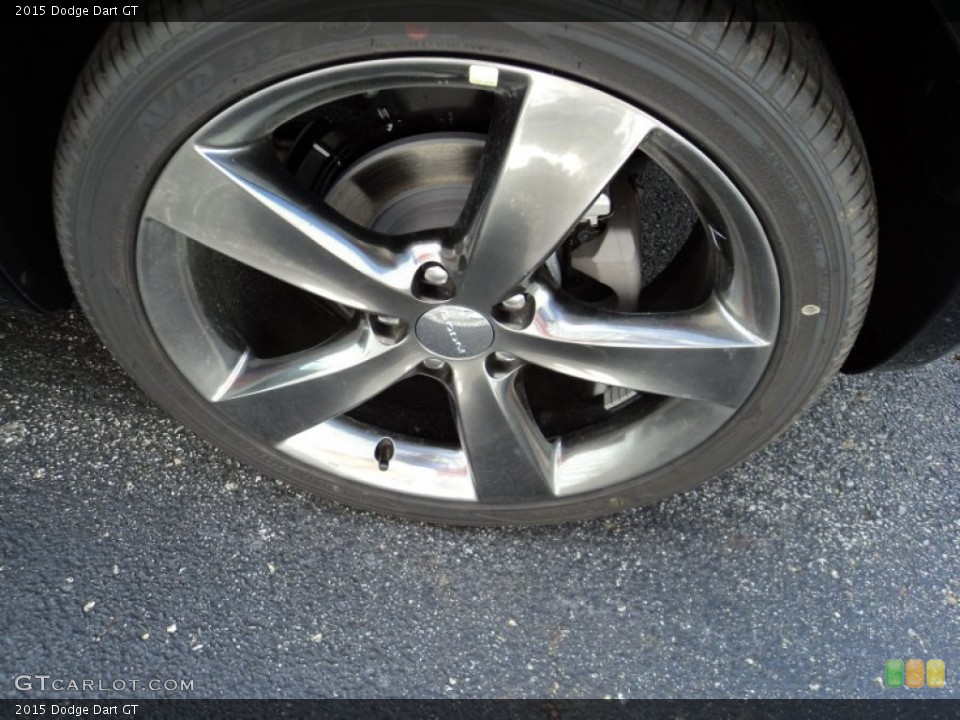 2015 Dodge Dart GT Wheel and Tire Photo #96637430