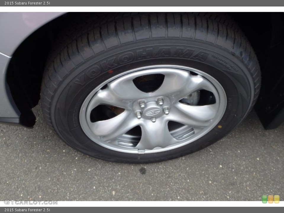 2015 Subaru Forester 2.5i Wheel and Tire Photo #96641630