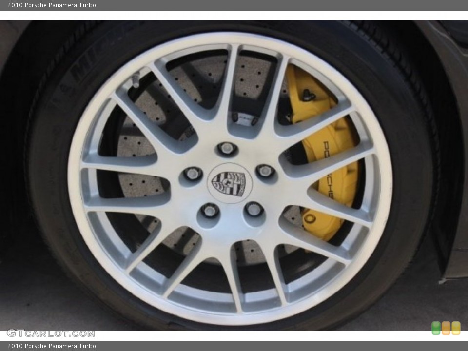 2010 Porsche Panamera Turbo Wheel and Tire Photo #96643562