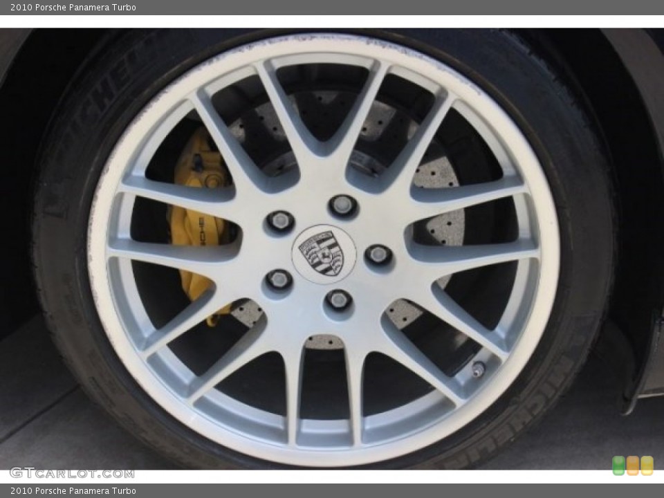 2010 Porsche Panamera Turbo Wheel and Tire Photo #96643565
