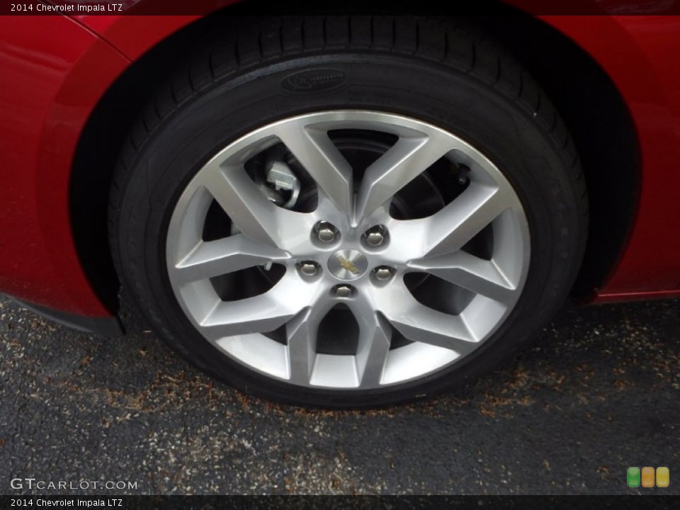 2014 Chevrolet Impala LTZ Wheel and Tire Photo #96646519