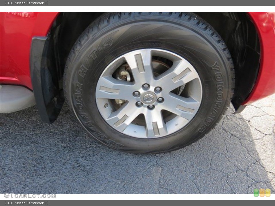 2010 Nissan Pathfinder Wheels and Tires