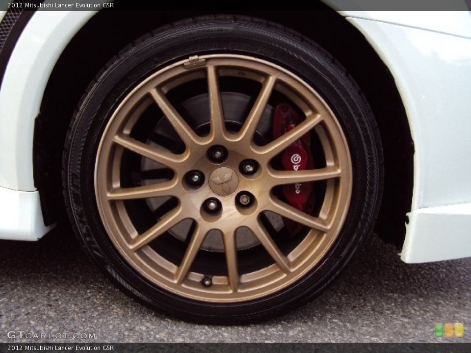 2012 Mitsubishi Lancer Evolution Wheels and Tires